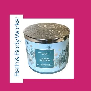 Bath & Body Works 3-wick candle | Fresh Balsam| NWT